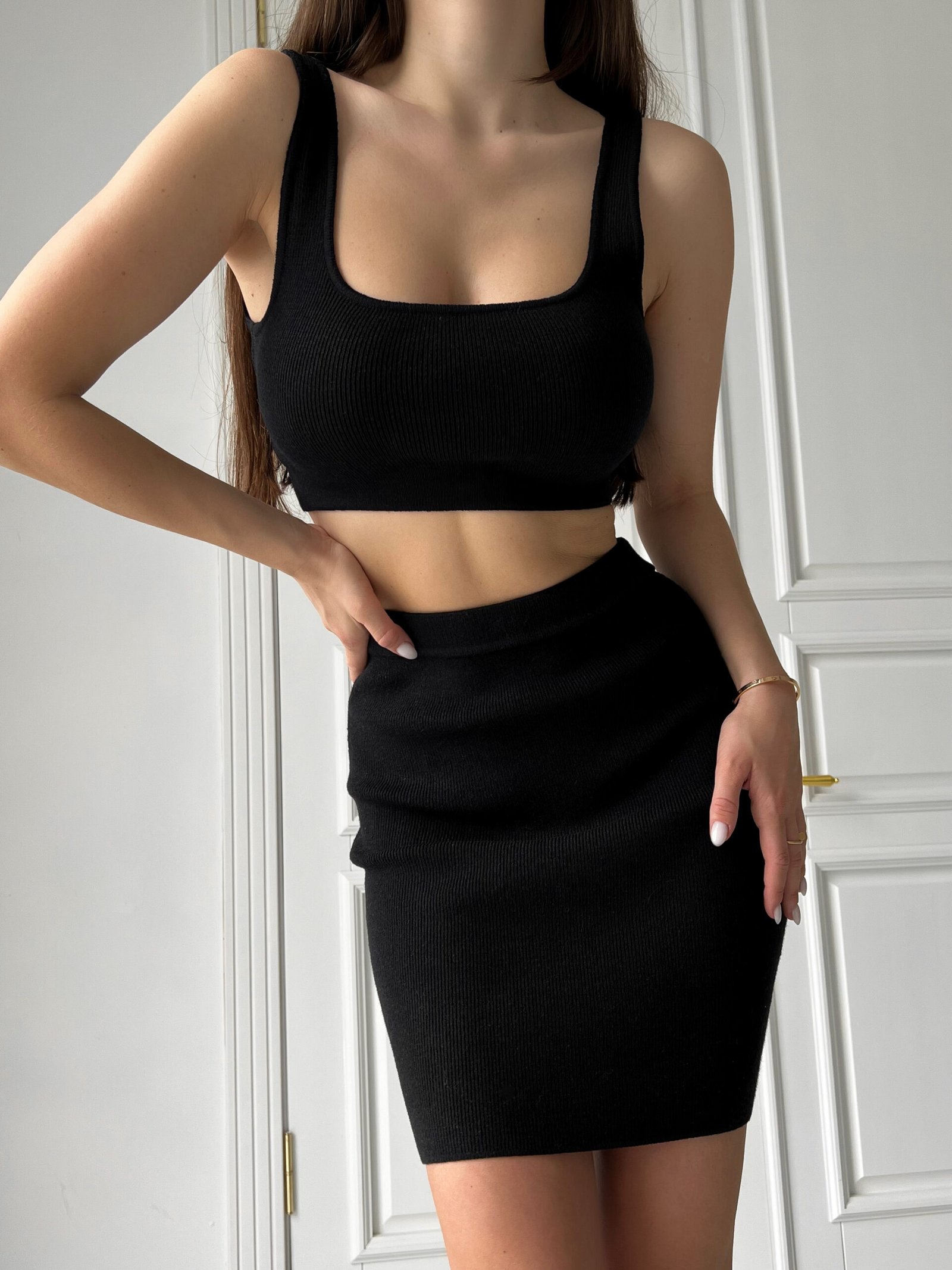 Knitted Diamond suit