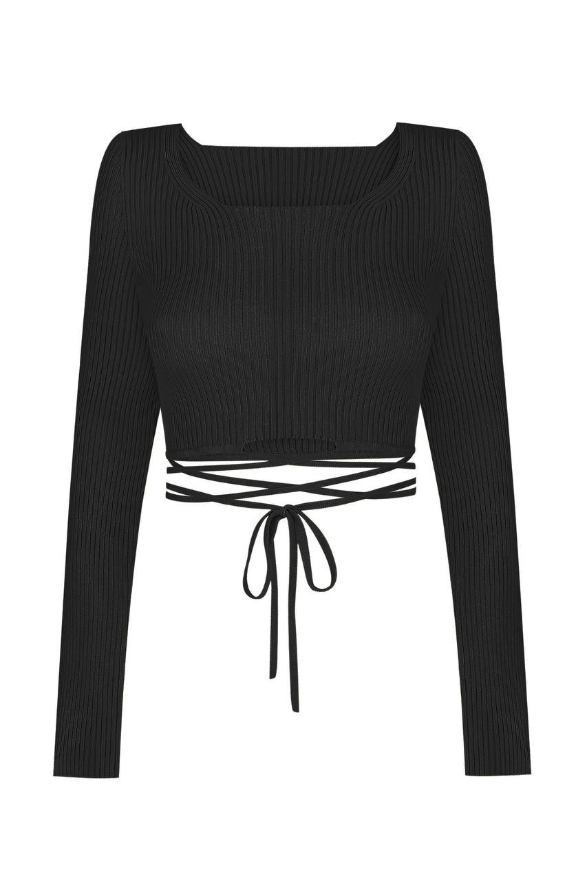 Knitted Long with ties - Image 9