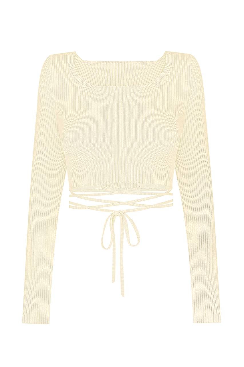 Knitted Long with ties - Image 5