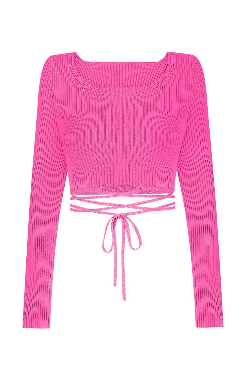 Knitted Long with ties - Image 4