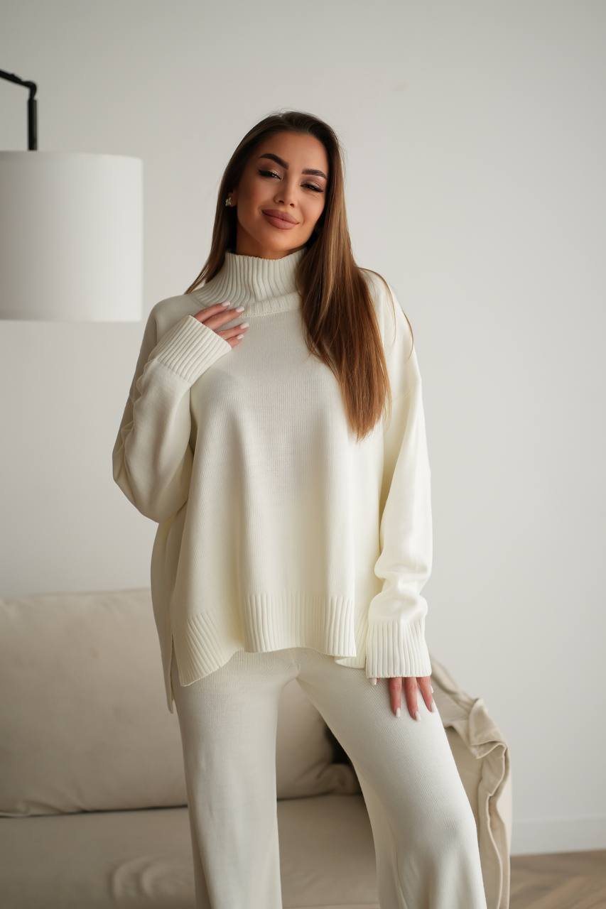 Knitted basic sweater Soft - Image 10
