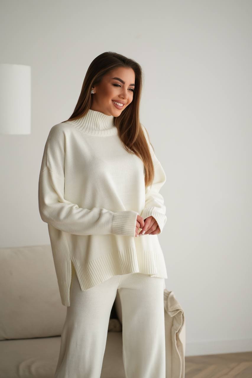 Knitted basic sweater Soft - Image 8