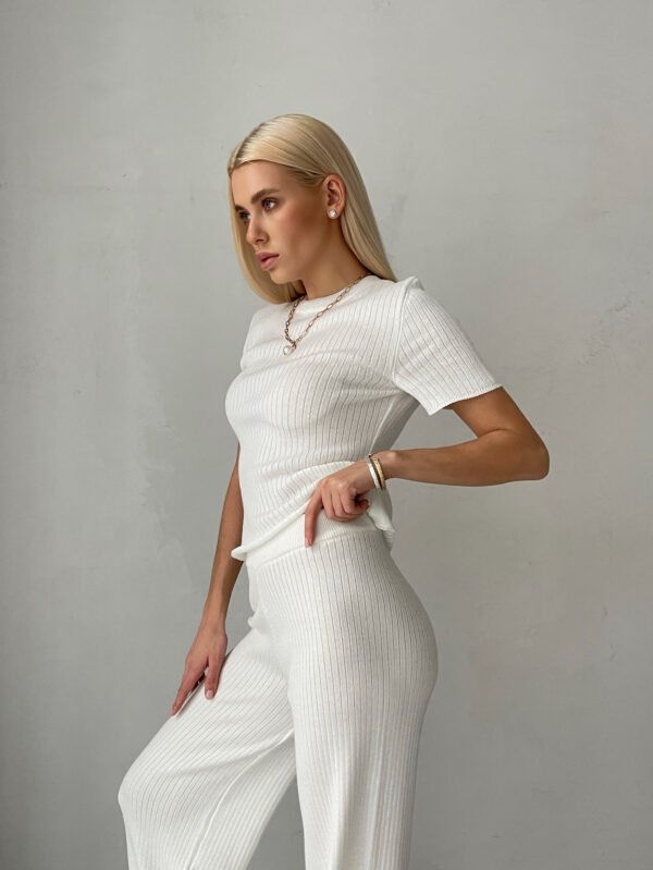 Spring suit with pants