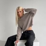 Knitted Teddy sweater