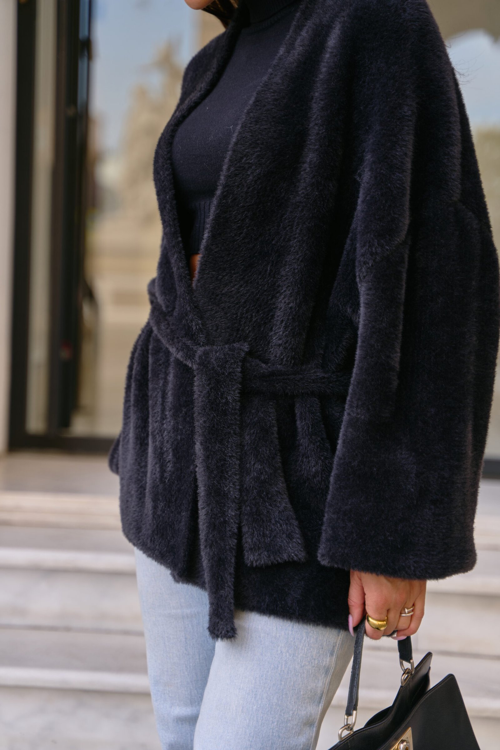 Knitted Teddy mini cardigan - Image 2