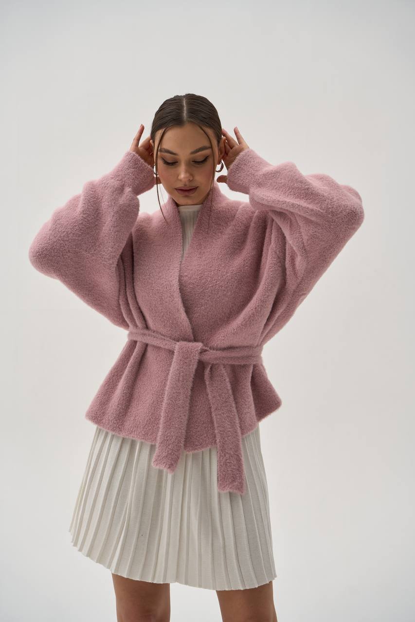 Knitted Teddy mini cardigan - Image 3