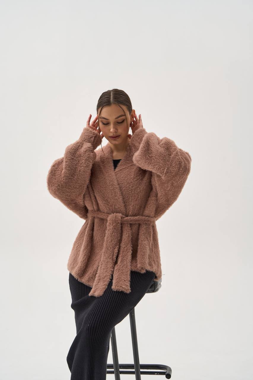 Knitted Teddy mini cardigan - Image 4