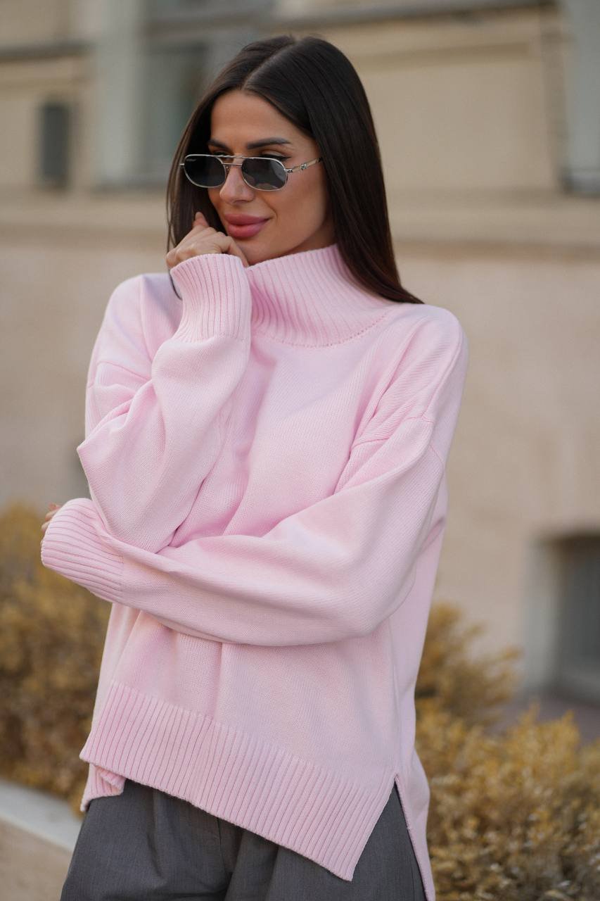 Knitted basic sweater Soft - Image 6