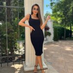 Ribbed tank dress