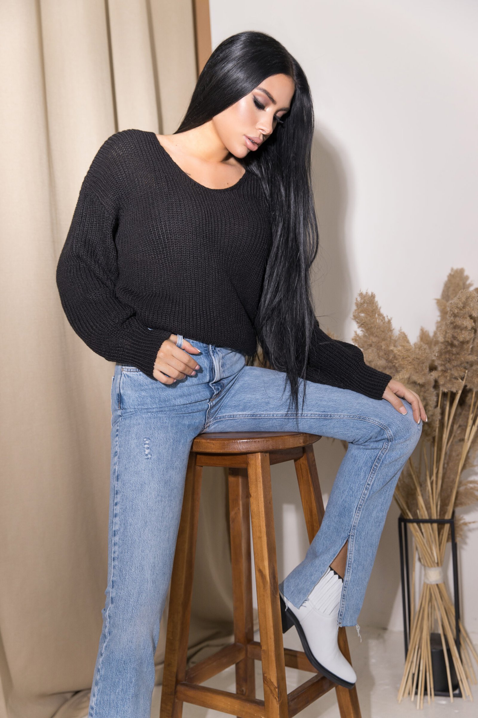 Knitted sweater fang - Image 7