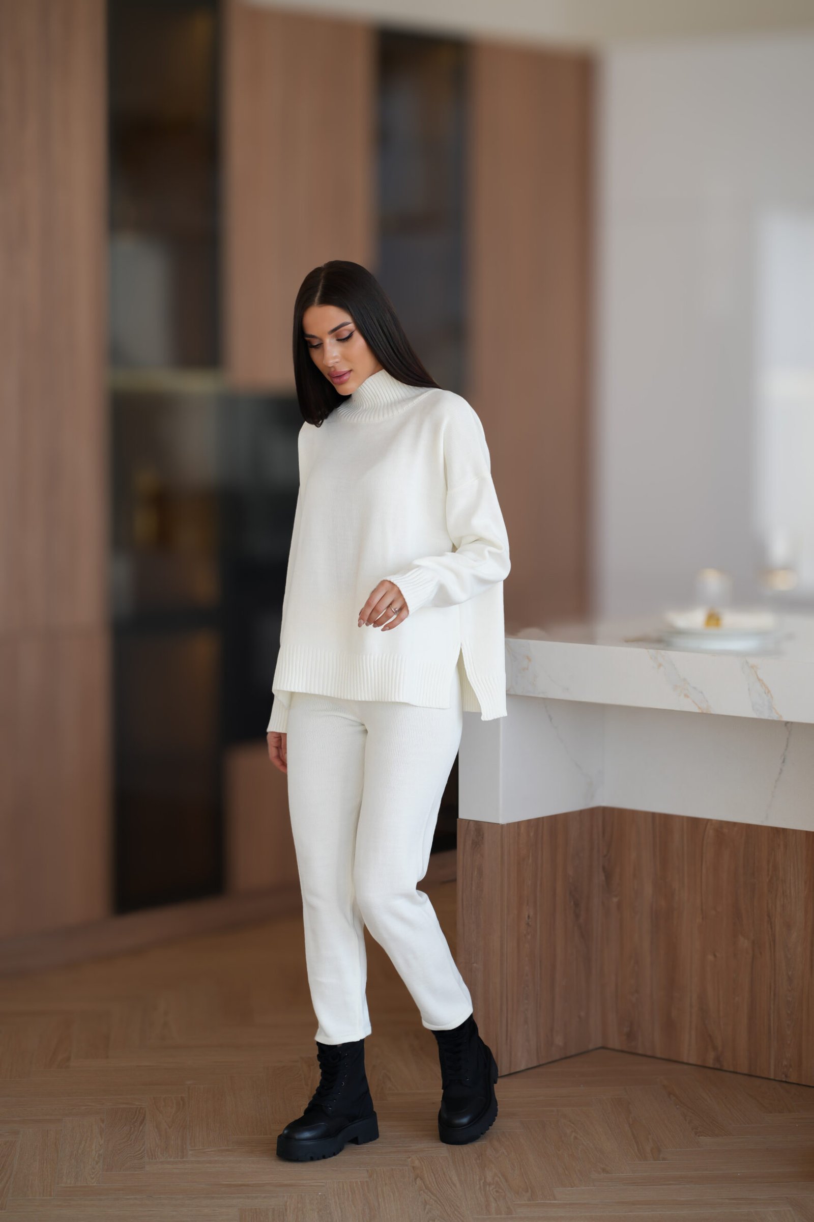 Basic knitted suit Soft