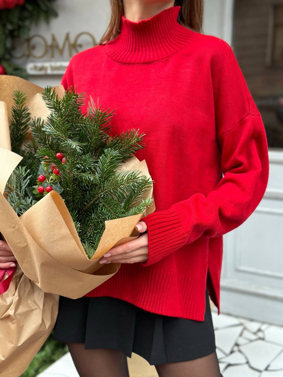 Knitted basic sweater Soft - Image 4